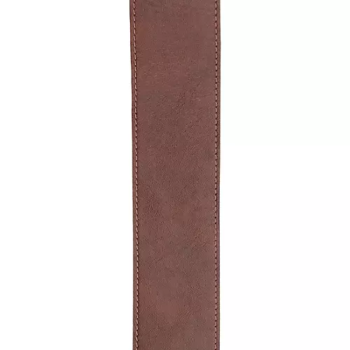 D'Addario Comfort Leather Auto Lock Guitar Strap Black 3 in.