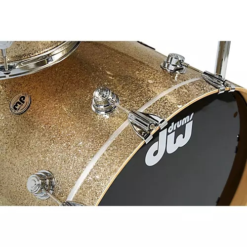 DW Collectors Series 4-Piece SSC Maple Shell Pack With Chrome Hardware Black Velvet