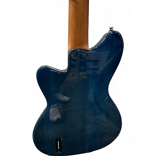 Used Ibanez tmb405 Cosmic Blue Starburst Electric Bass Guitar Cosmic Blue Starburst