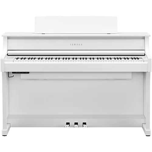 Yamaha Clavinova CLP-875 Console Digital Piano With Bench White Birch