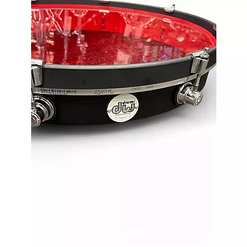 Used DW 20in Design Series Pancake Drum Matte Black Drum Matte Black 40