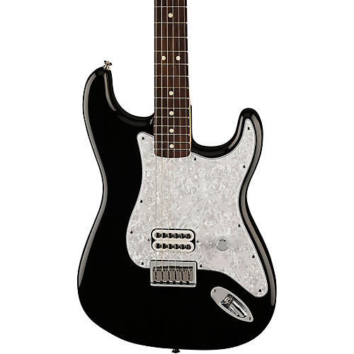 Fender Tom DeLonge Stratocaster Electric Guitar With Invader SH8 Pickup Black