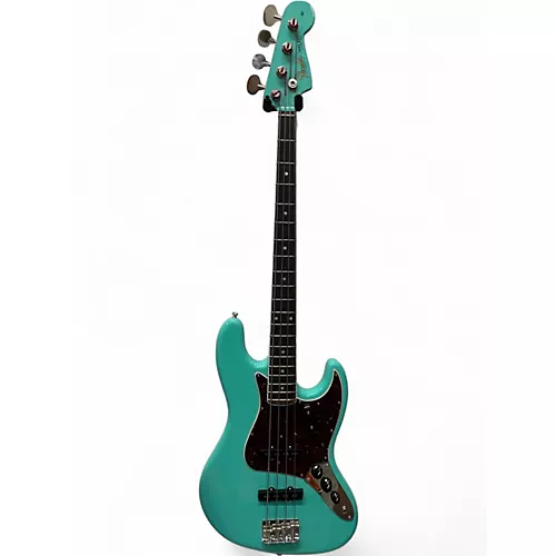 Used 2024 Fender 1966 American Vintage II Jazz bass Seafoam Green Electric Bass Guitar Seafoam Green