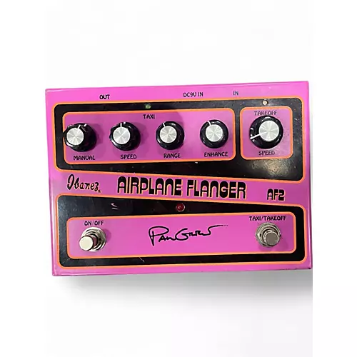 Used Ibanez AF2 Paul Gilbert Airplane Flanger Effect Pedal