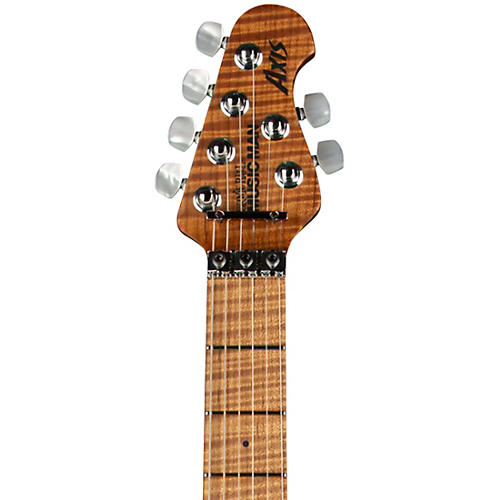 Ernie Ball Music Man Axist Quilt Top (satin) Electric Guitar Honey Pot