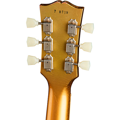 Gibson Custom Murphy Lab '57 Les Paul All-Gold Light Aged With Bigsby Electric Guitar Gold Top