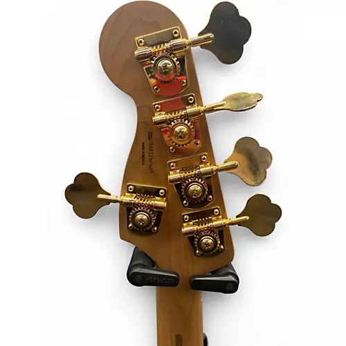 Used Fender MONONEON JAZZ BASS V YELLOW Electric Bass Guitar YELLOW