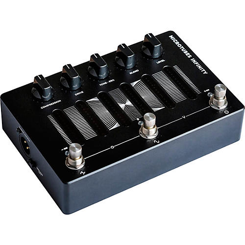 Darkglass Microtubes Infinity Distortion Effects Pedal Black