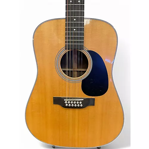 Used Martin D1228 Natural 12 String Acoustic Guitar Natural