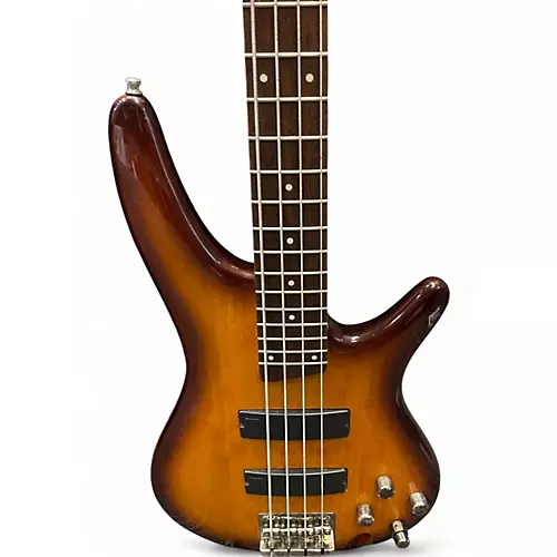 Used Ibanez SR370 Tobacco Sunburst Electric Bass Guitar Tobacco Sunburst
