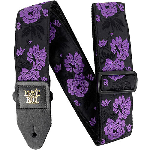 Ernie Ball Jacquard Polypro Guitar Strap Vanilla Rose