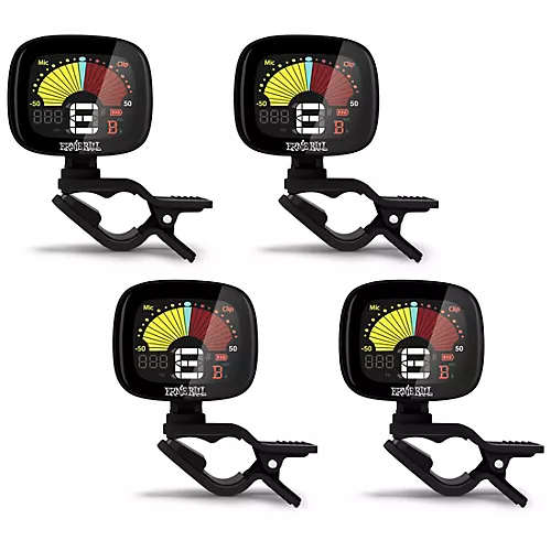 Ernie Ball FlexTune Clip-On Tuner 4-Pack