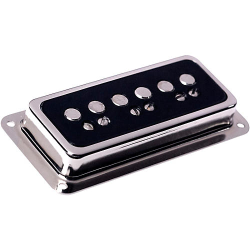 DeArmond Dynasonic Single-Coil Electric Guitar Pickup Nickel/White Neck