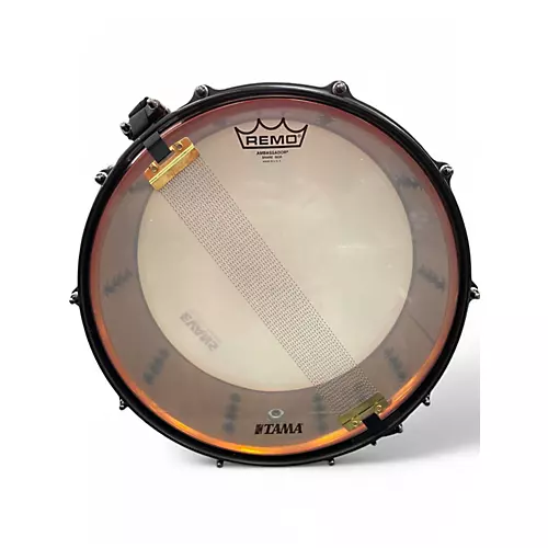 Used TAMA 14in RB1455 Metallic Orange Drum Metallic Orange 33