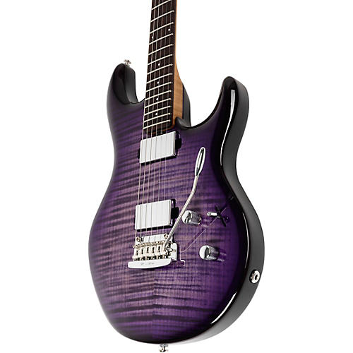 Ernie Ball Music Man Luke 4 HT Maple Top HH Electric Guitar After Burn