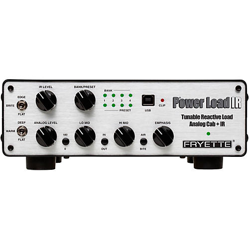 Fryette Power Load IR Reactive Load with Speaker Cabinet Simulation Black and Silver