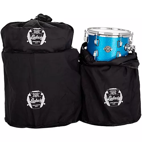 Ludwig Breakbeats by Questlove 4-Piece Shell Pack Silver Sparkle