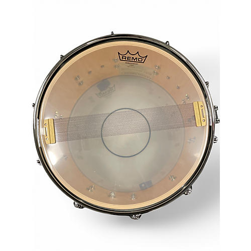 Used DW 14X6.5 Design Series Snare Satin Black Drum Satin Black 213