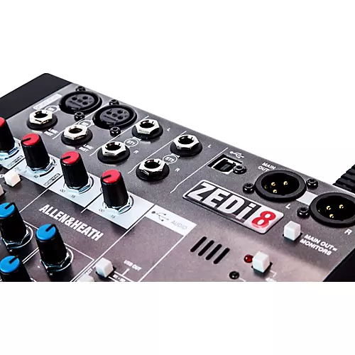 Allen & Heath ZEDi-8 Hybrid Compact Mixer/USB Interface