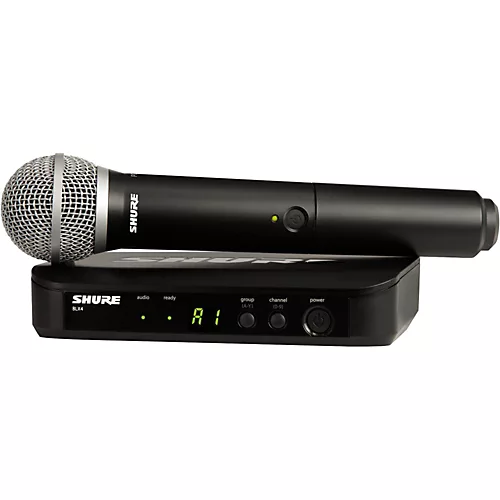 Shure BLX24 Handheld Wireless System With PG58 Capsule Band J11