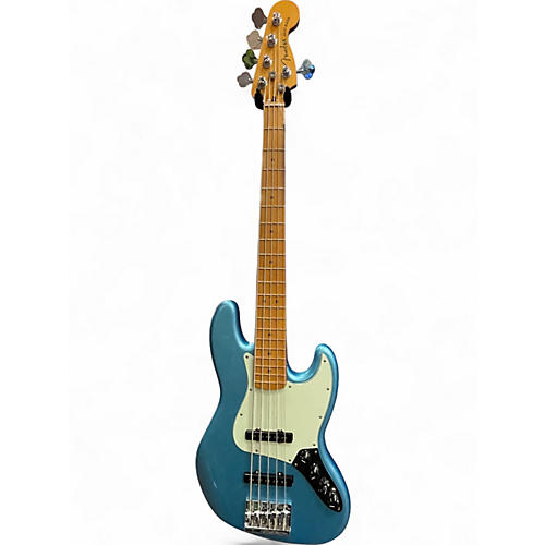 Used Fender Player Plus Jazz Bass V opal spark Electric Bass Guitar opal spark