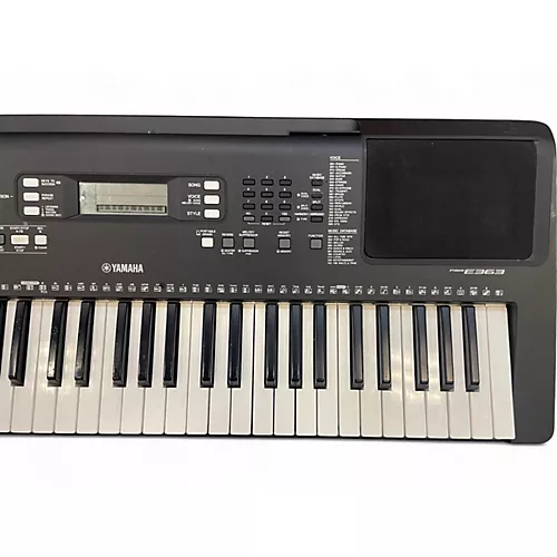 Used Yamaha PSRE363 61 Key Portable Keyboard