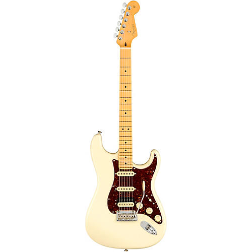 Fender American Professional II Stratocaster HSS Maple Fingerboard Electric Guitar Olympic White