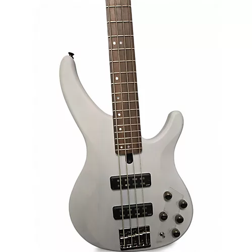 Used Yamaha trbx505 white Electric Bass Guitar white