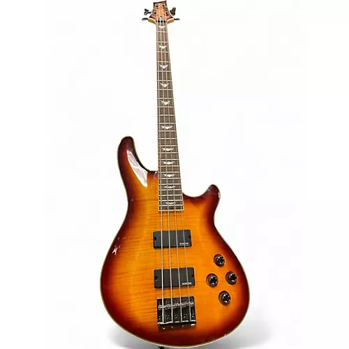 Used Schecter Guitar Research Omen Extreme 4 String 2 Tone Sunburst Electric Bass Guitar 2 Tone Sunburst