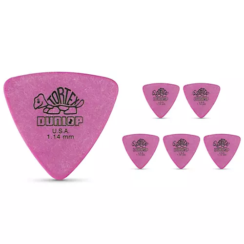 Dunlop Tortex Triangle Guitar Picks 6 Pack .73 mm
