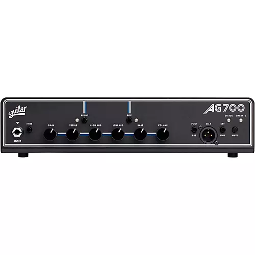 Aguilar AG 700 V2 700W Bass Amp Head Black