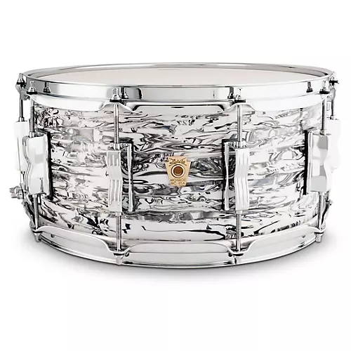 Ludwig Classic Maple Snare Drum - White Abalone 14 x 5 in.