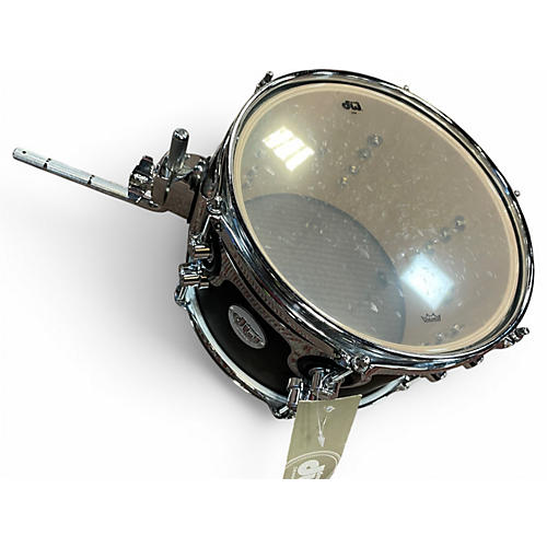 Used DW 4 Piece Mini Pro 18KD matte black Drum Kit matte black