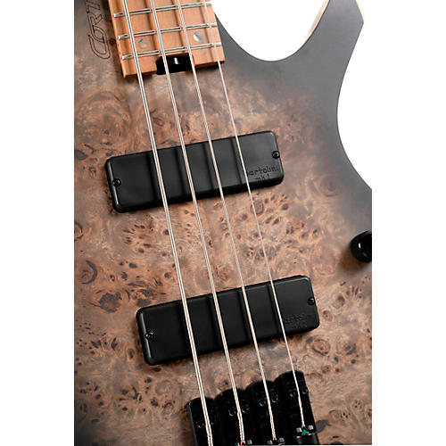 Cort Space 4 Artisan Headless Electric Bass Star Dust Black