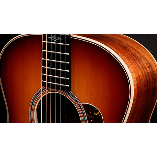 Taylor Gold Label Series 814e-K Super Auditorium Acoustic-Electric Guitar Golden Brown Sunburst