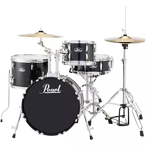 Pearl Roadshow 4-Piece Jazz Drum Set Charcoal Metallic