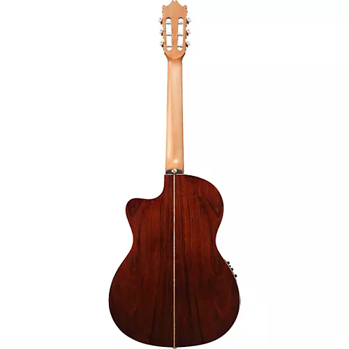 Ibanez GA Series GA34STCE Thinline Solid Top Classical Acoustic-Electric Guitar Natural