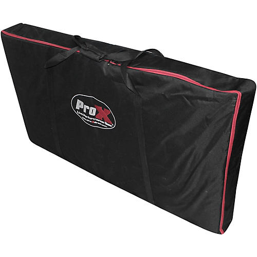ProX XF-MESA MK2 DJ Booth Facade with Black & White Scrims