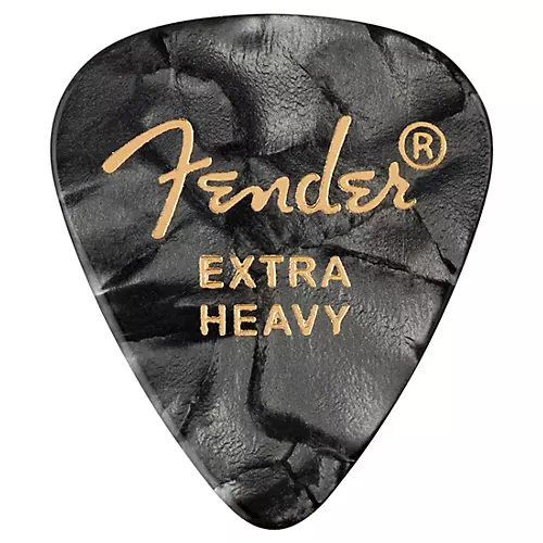 Fender 351 Premium Celluloid Guitar Picks 12-Pack Purple Moto X-Heavy