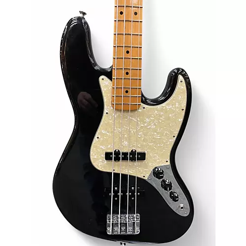 Used 2024 Fender PLAYER II JAZZ BASS Black Electric Bass Guitar Black