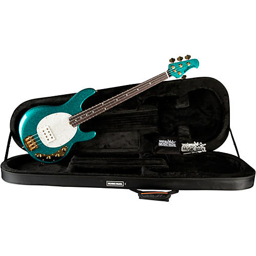 Ernie Ball Music Man StingRay Special H Electric Bass Guitar Black and Chrome