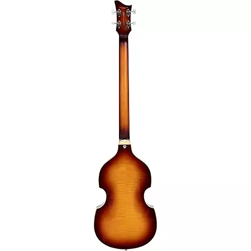 Hofner Ignition Series Left-Handed Short-Scale Violin Bass Guitar Sunburst