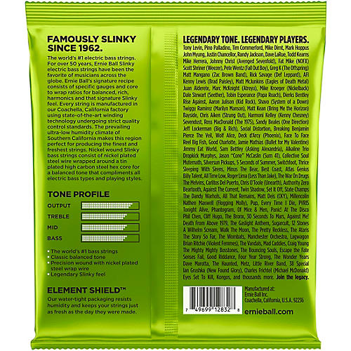 Ernie Ball 2832 Regular Slinky Roundwound Bass Strings