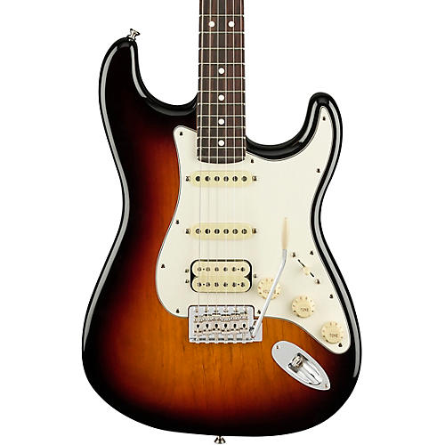 Fender American Performer Stratocaster HSS Rosewood Fingerboard Electric Guitar Aubergine