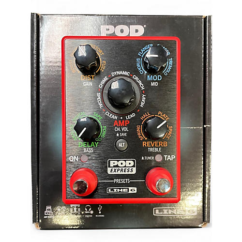 Used Line 6 POD EXPRESS Effect Processor