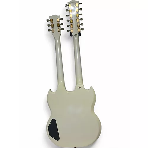 Used Gibson EDS1275 SG Double Neck Alpine White Solid Body Electric Guitar Alpine White