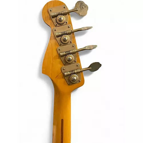 Vintage 1980s Squier PRECISION BASS MIJ 2 Color Sunburst Electric Bass Guitar 2 Color Sunburst