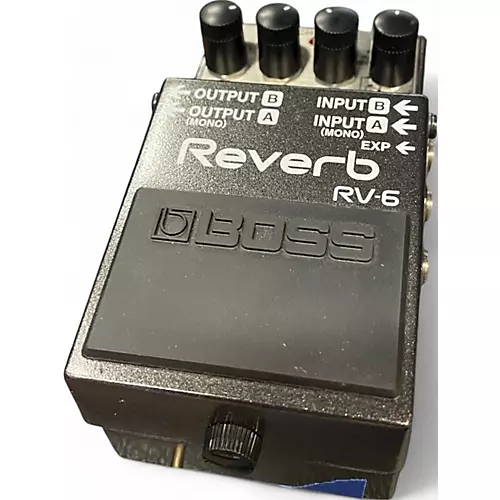 Used BOSS RV6 Digital Reverb Effect Pedal