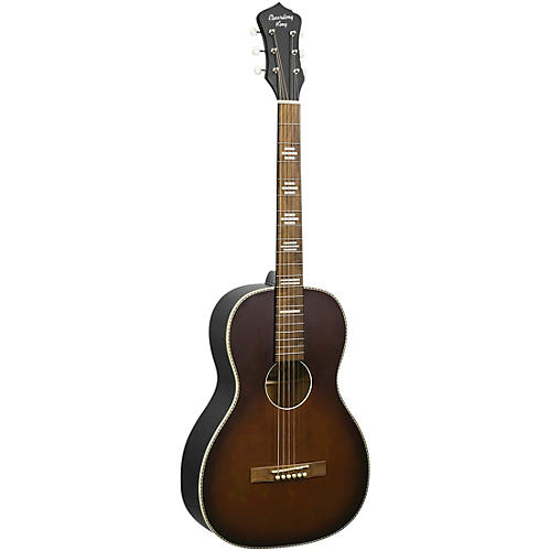 Recording King Dirty 30s 7 Single 0 RPS-7 Acoustic Guitar Black
