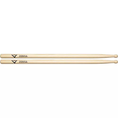 Vater American Hickory Fatback 3A Drum Sticks Nylon